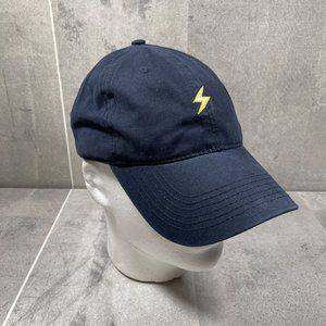 North & Acrux Navy Lighting Bolt Dad Hat Cap - Adjustable One Size Fits Most